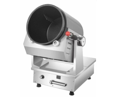 电磁双头滚动炒菜机