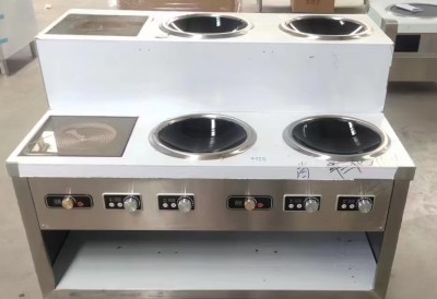 四眼凹面炉+两眼电陶炉